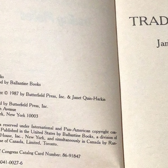 80s vintage Sugar & Spice Janet Quin Harkins 1987 - Picture 3 of 3